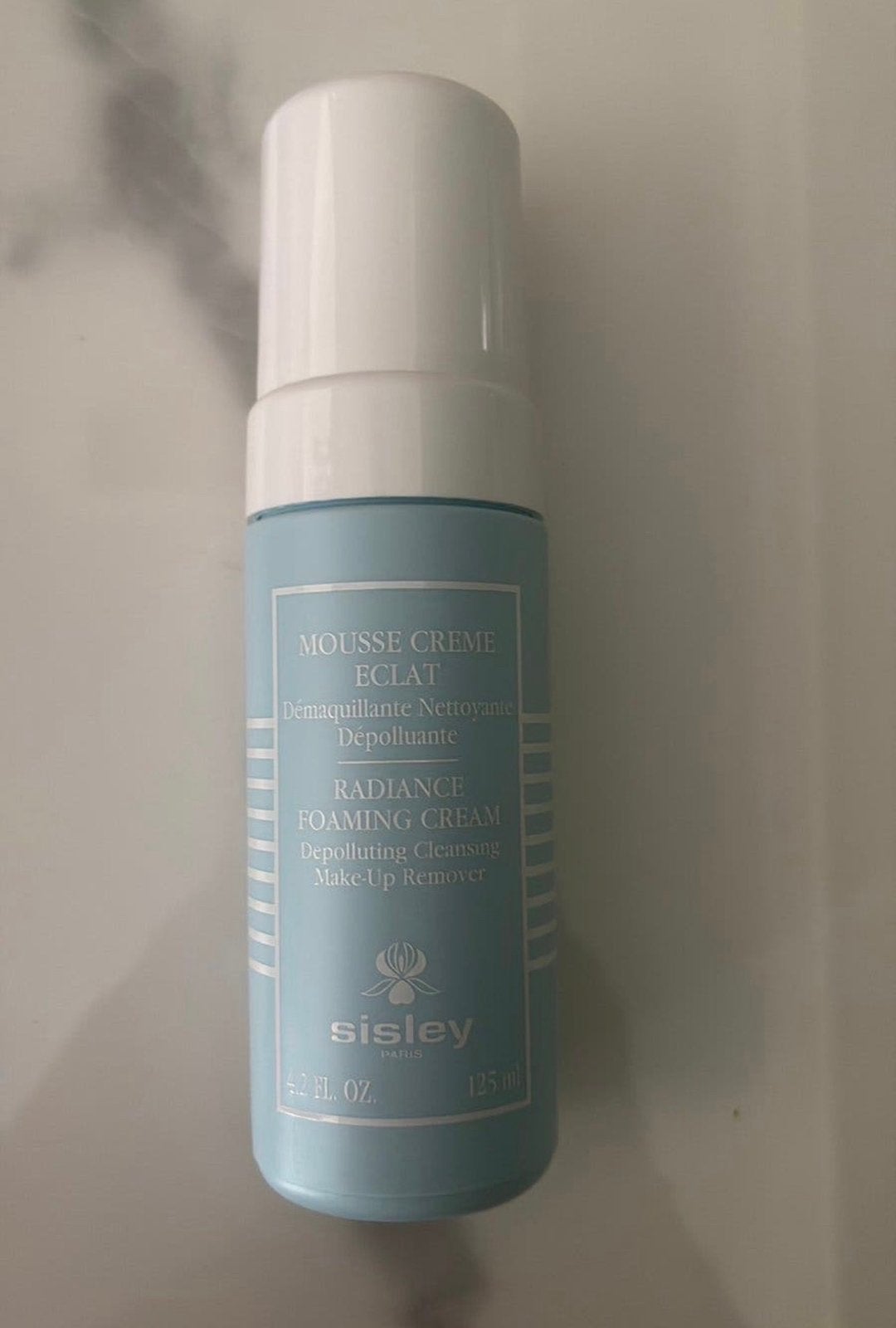 Sisley mousse crème eclat 125 ml nieuw, Verzenden, Nieuw, Gehele gezicht, Reiniging