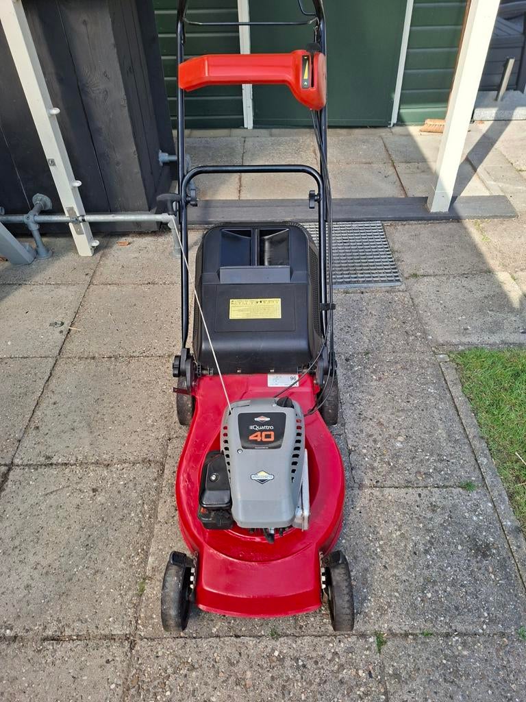 Grasmaaier TD484TR, Tuin en Terras, Grasmaaiers, Ophalen, Gebruikt