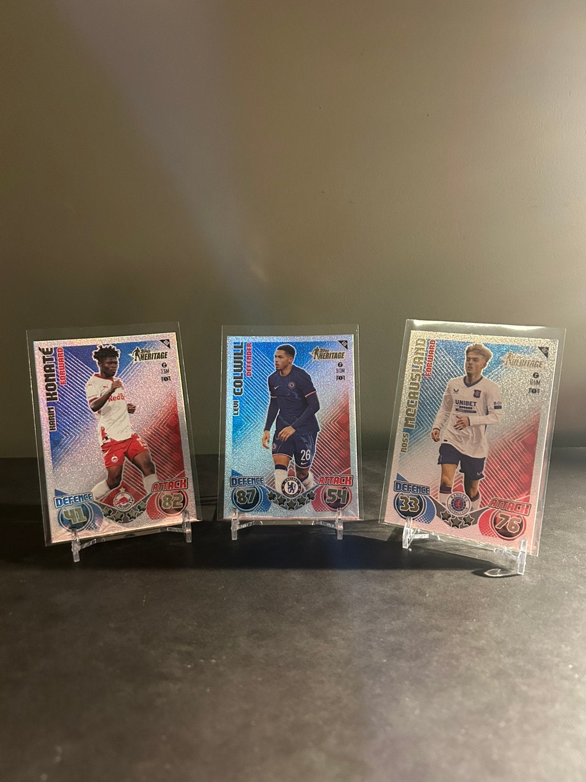 3 match attax kaartjes, Ophalen of Verzenden, Zo goed als nieuw, Meerdere kaarten