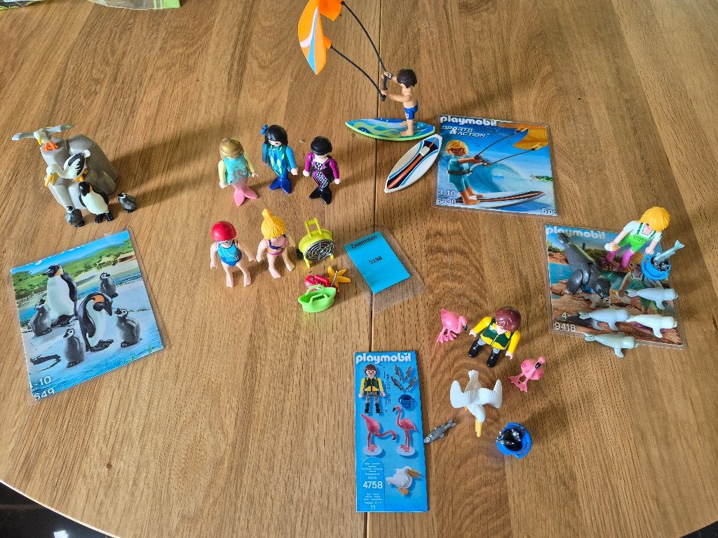 Playmobil 6x Sets Thema Water, Kinderen en Baby's, Speelgoed | Playmobil, Ophalen of Verzenden, Zo goed als nieuw, Complete set