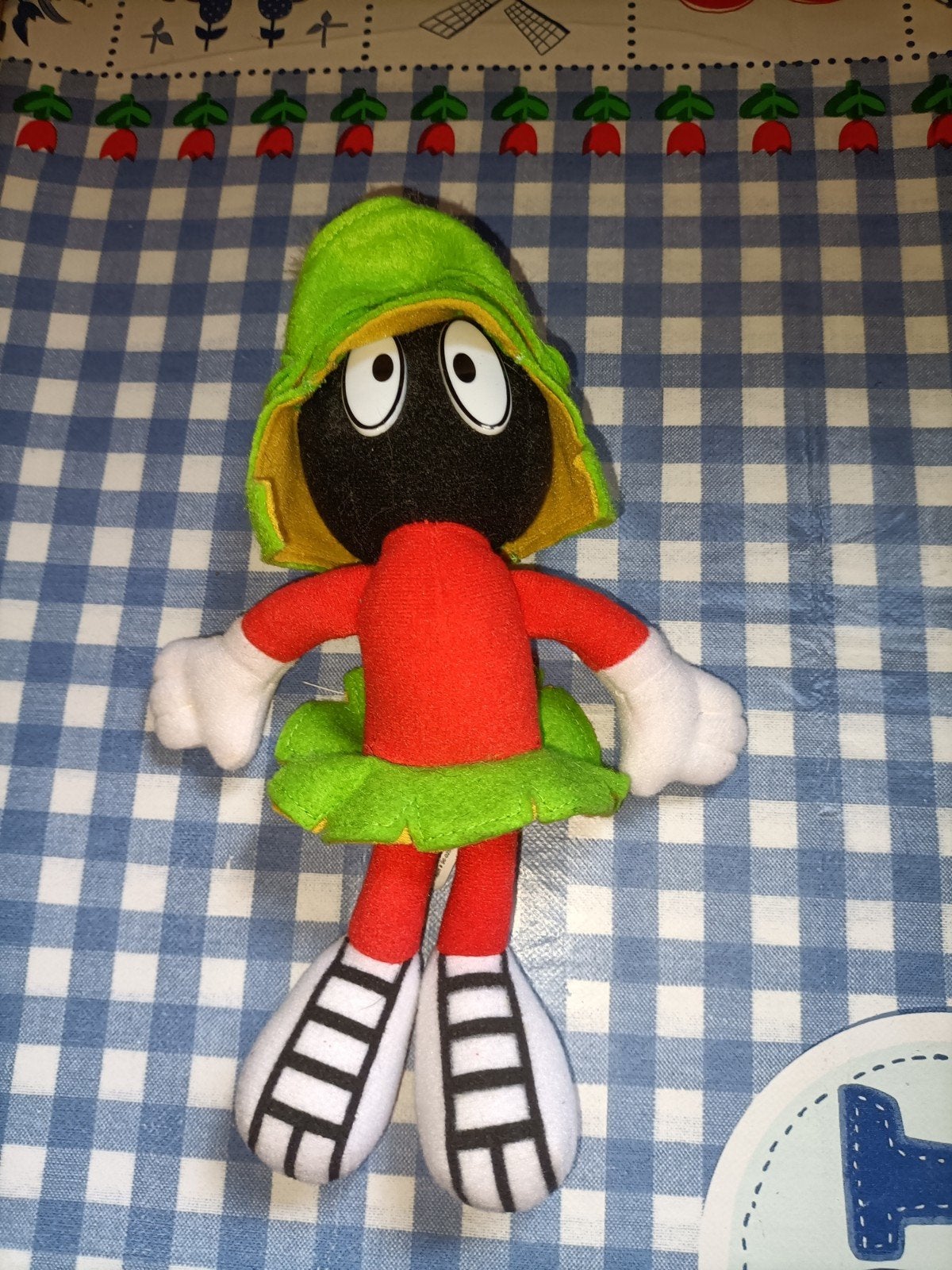 Marvin the Martian knuffel uit 1998 Looney Tunes, Ophalen of Verzenden, Zo goed als nieuw, Overige typen
