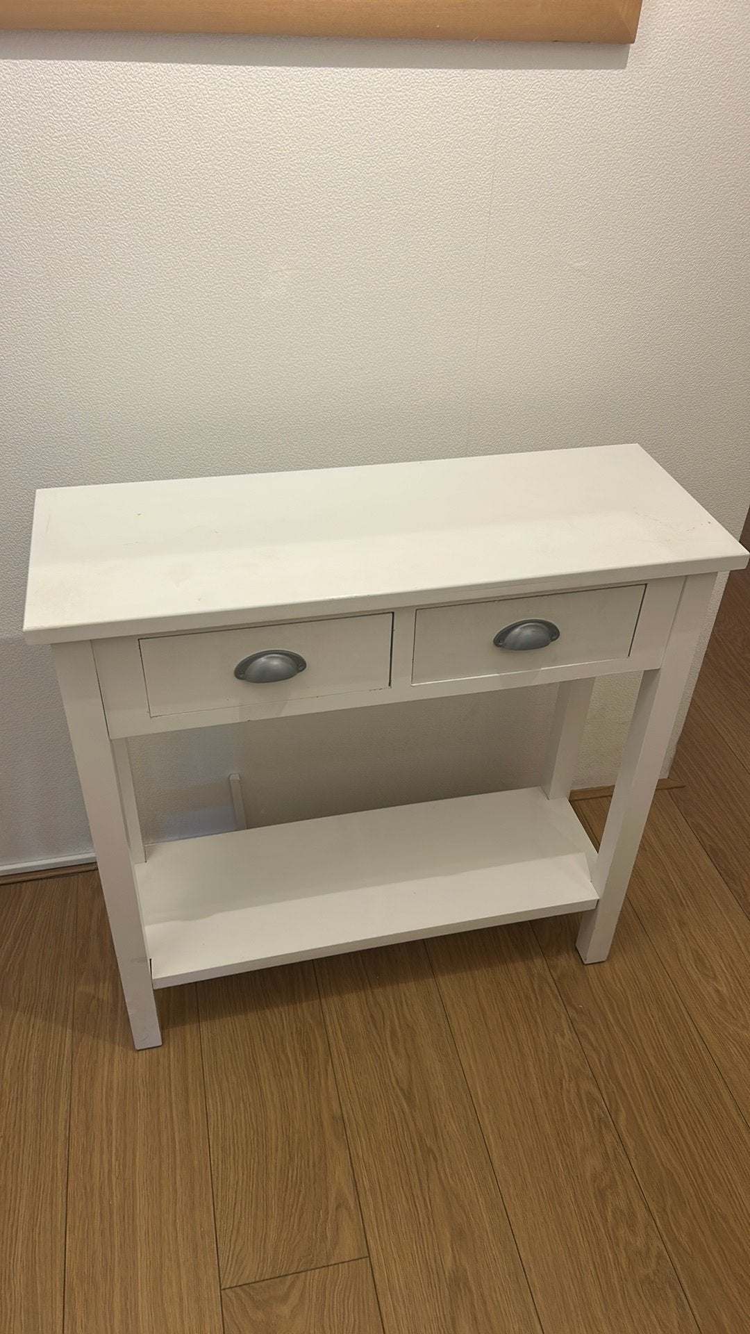 Side tafel wit 80 breed 80 hoog diep 30, Huis en Inrichting, Ophalen, Gebruikt, 50 tot 100 cm, Klassiek