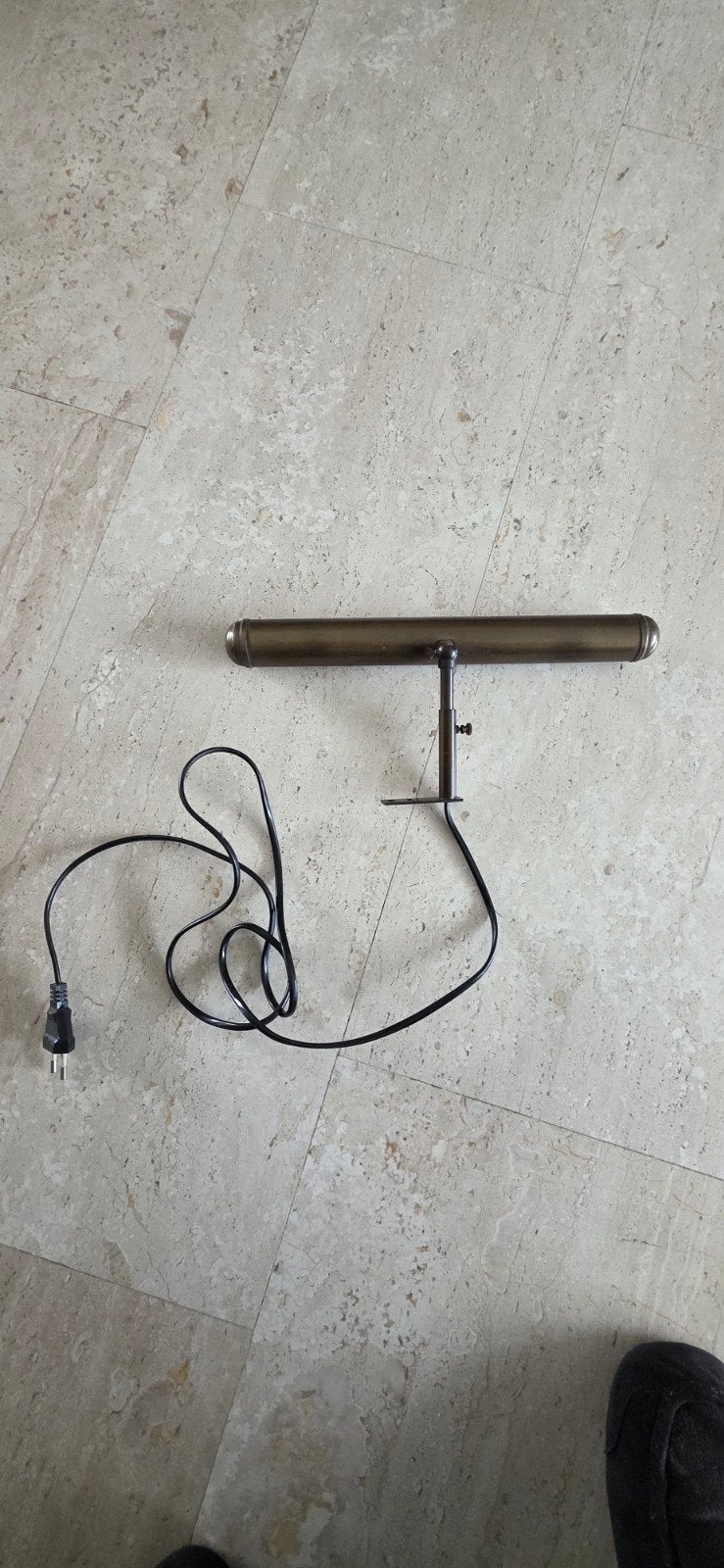 Vintage Schilderijlamp / Afbeelding Verlichting, Overige merken, Gebruikt, Overige fittingen, Ophalen of Verzenden