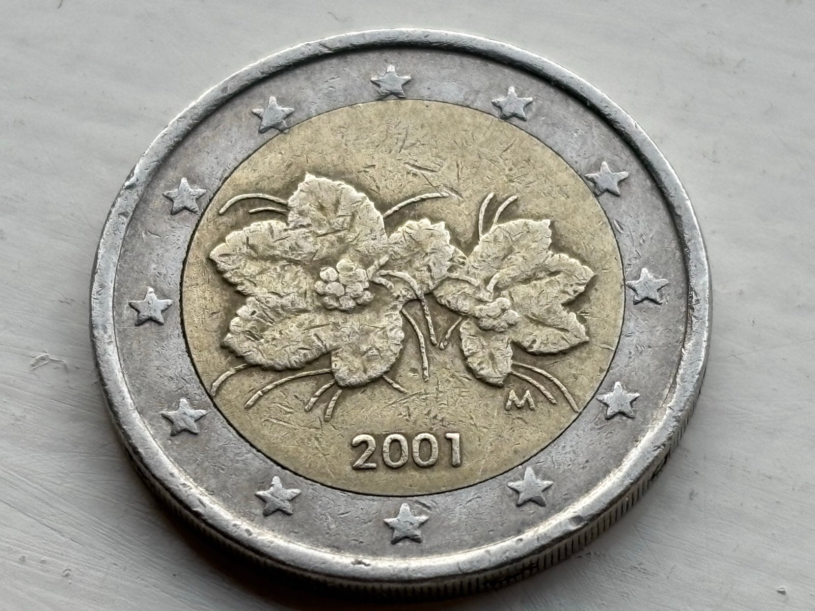 2 Euro Finland 2001 - Zeldzame munt, Ophalen of Verzenden, Finland, 2 euro, Losse munt