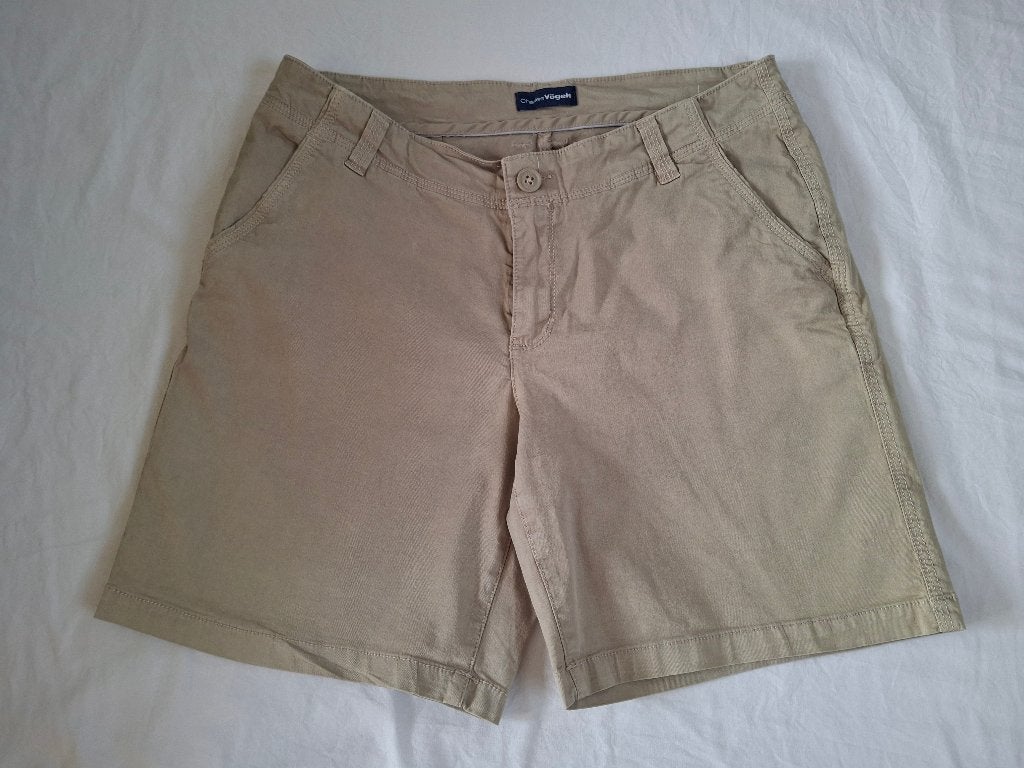 beige korte broek short Charles Vogele maat 38, Kleding | Dames, Maat 38/40 (M), Charles Vogele, Kort, Beige
