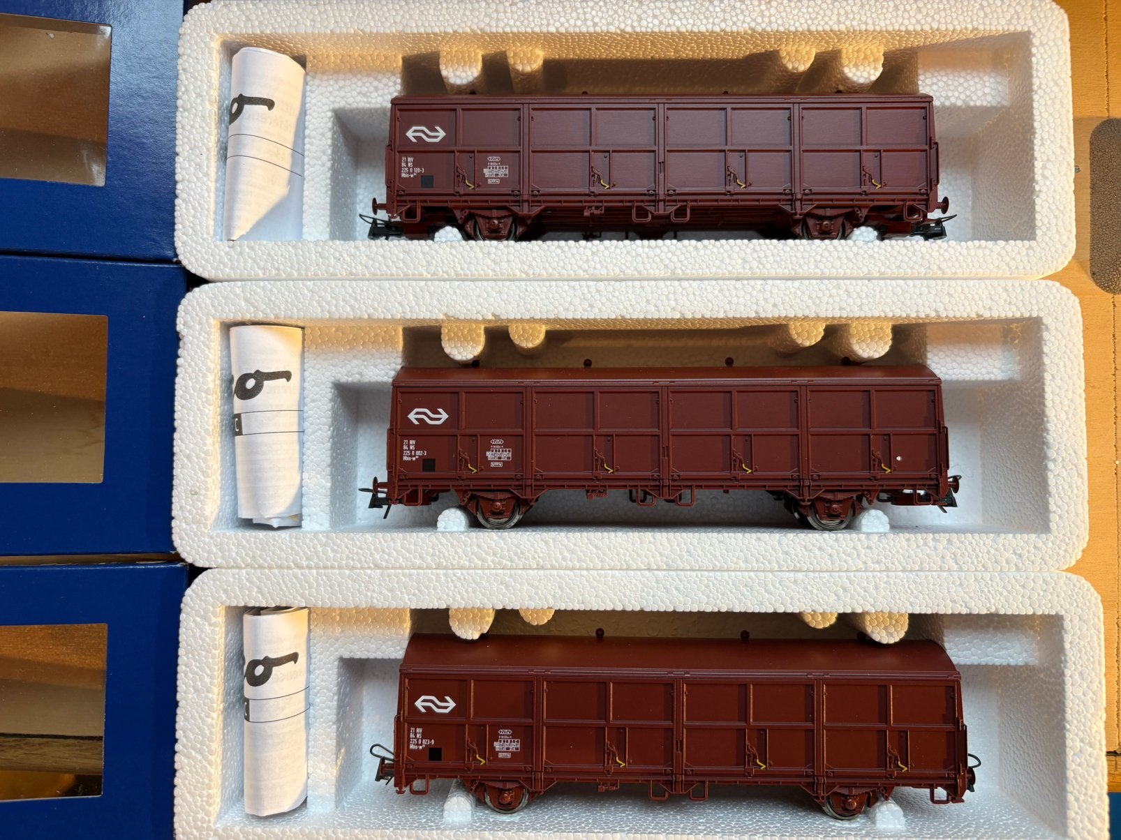 Roco 3x NS Hbis speciale editie Stibans, Gelijkstroom, Verzenden, Wagon, Roco