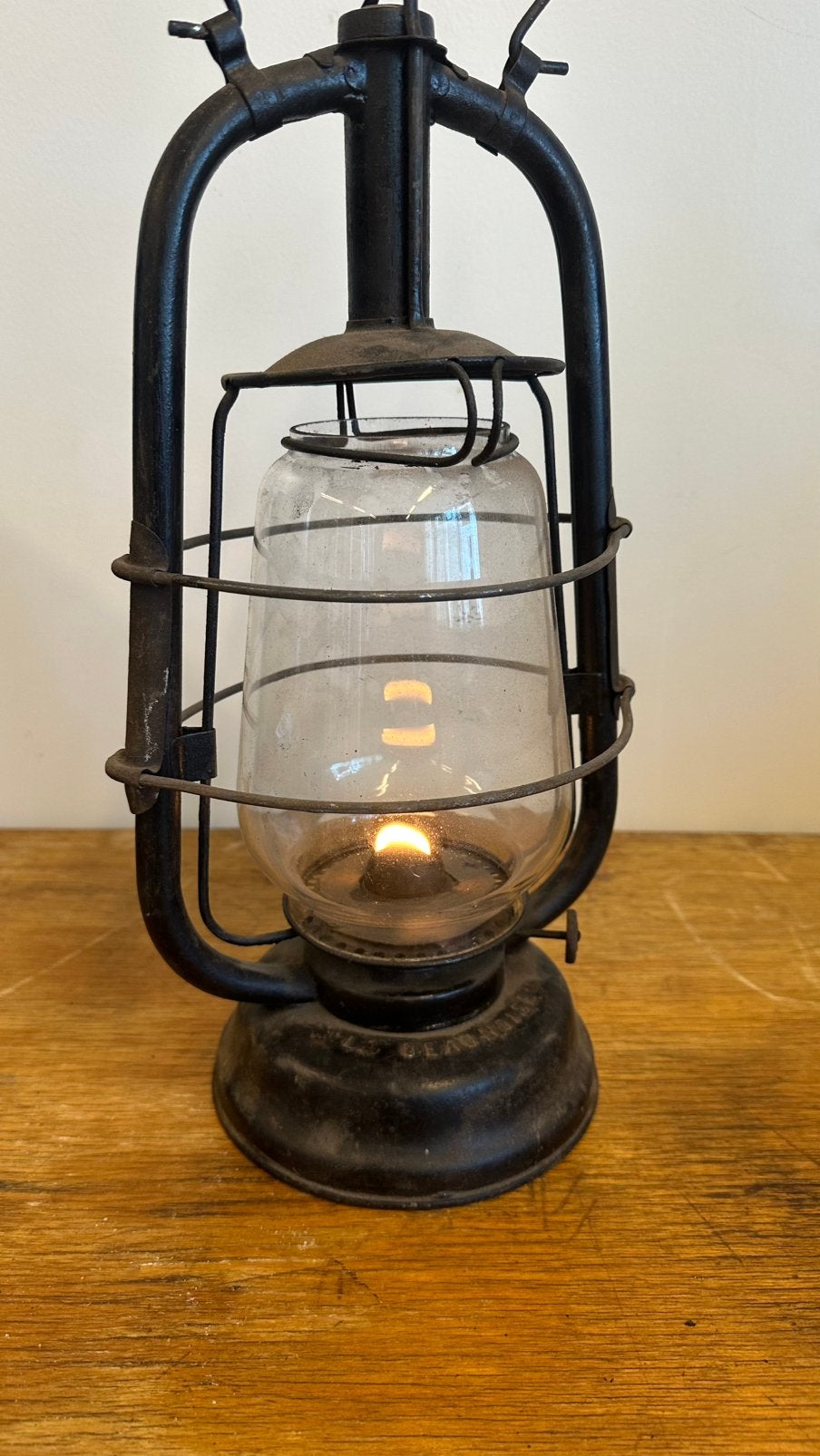Franse Stormlamp 'La Beaunoise' | Uniek Verzamelobject, Ophalen of Verzenden