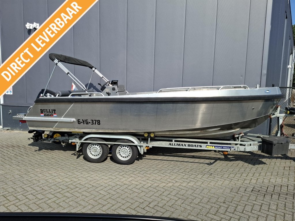 Alumax Bullit 660 Outboard, 70 pk of meer, Alumax, Zo goed als nieuw, 300 pk