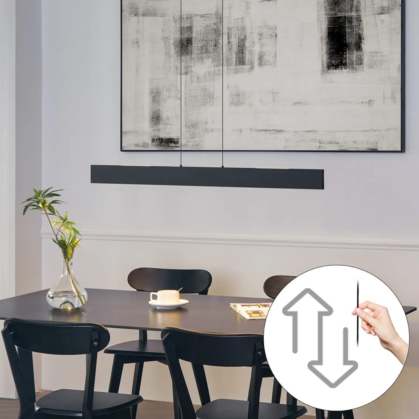 NIEUW! 2x QAZQA Straight HL Black LED & Verstelbaar, Huis en Inrichting, Nieuw, Overige fittingen, Ophalen of Verzenden, Metaal