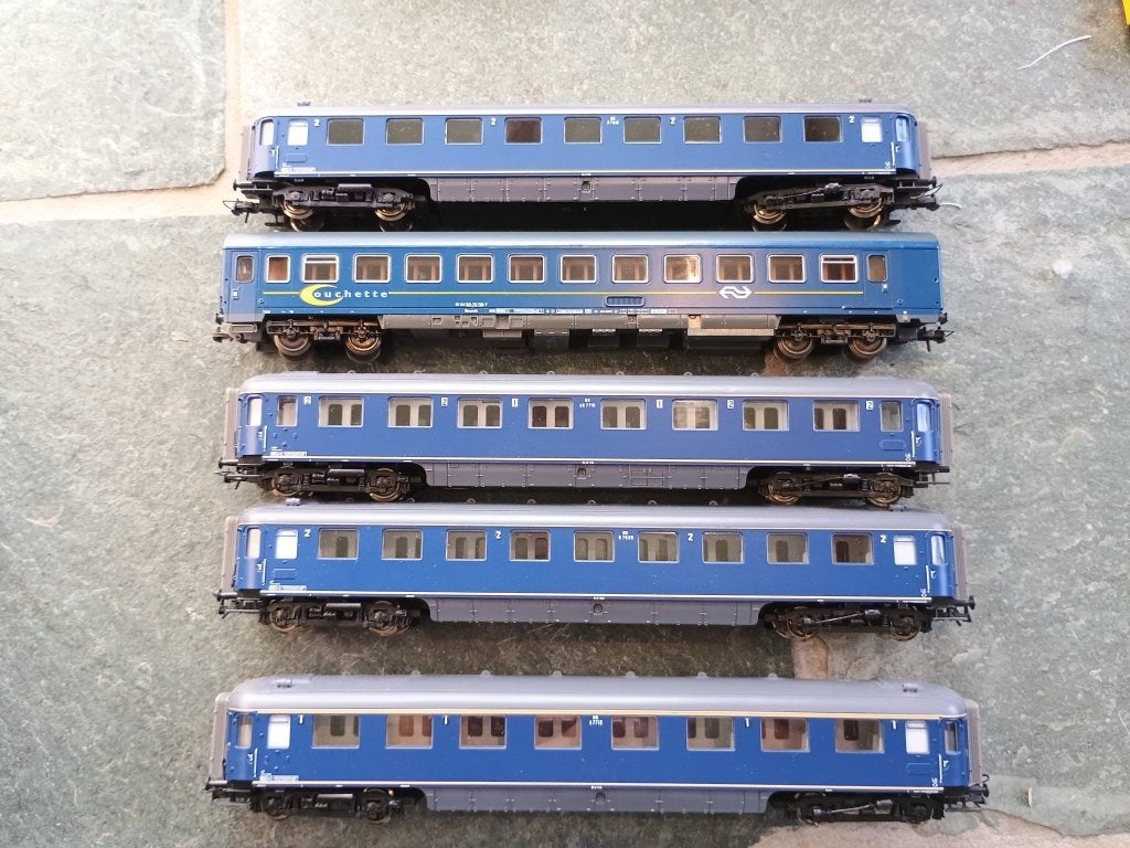 Ns rijtuigen roco, Gelijkstroom, Analoog, Wagon, Ophalen of Verzenden
