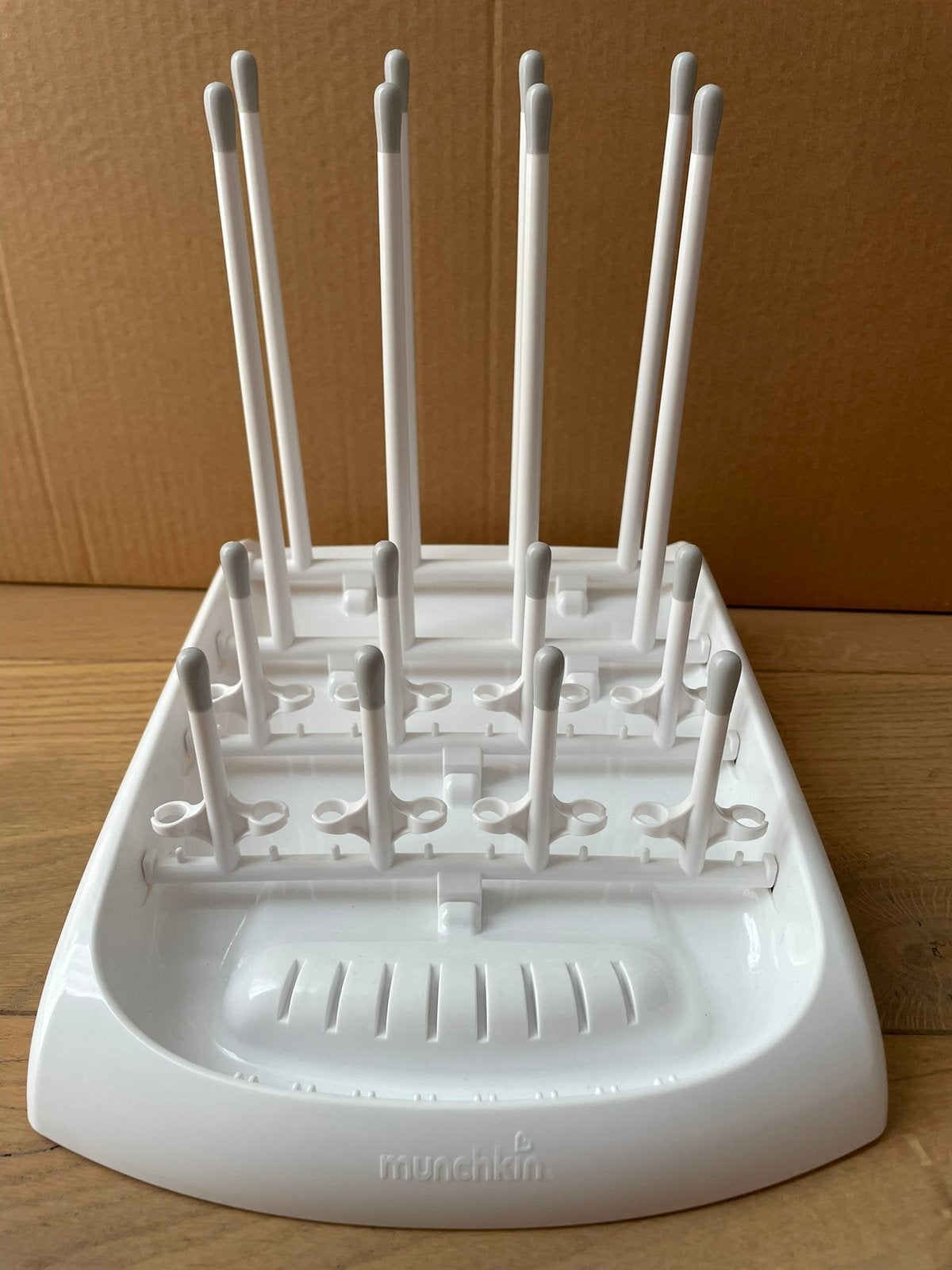 Munchkin Deluxe flessendroger voor babyflesjes / nette staat, Ophalen of Verzenden, Zo goed als nieuw, Flessendroger