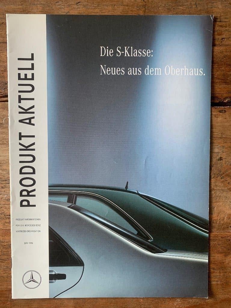Productinfo Mercedes-Benz S W140 en CL C140 facelift 1996, Nieuw, Mercedes-Benz, Mercedes, Ophalen of Verzenden