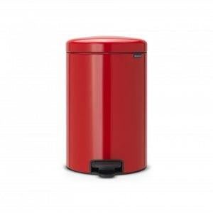 Pedaalemmer Brabantia (rood, 20 liter), Huis en Inrichting, Woonaccessoires | Prullenbakken, Gebruikt, Met pedaal, Ophalen of Verzenden