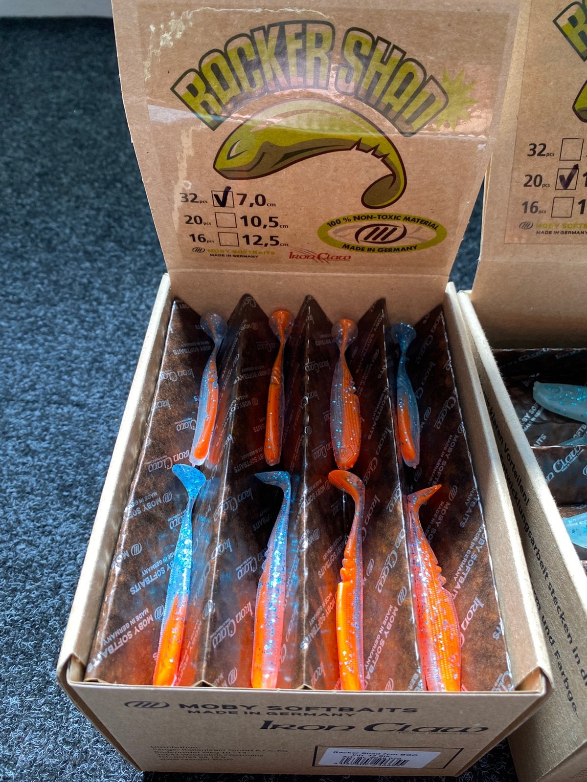 NIEUW Iron Claw Racker Shad (3 soorten), D, Overige typen, Nieuw, Ophalen of Verzenden