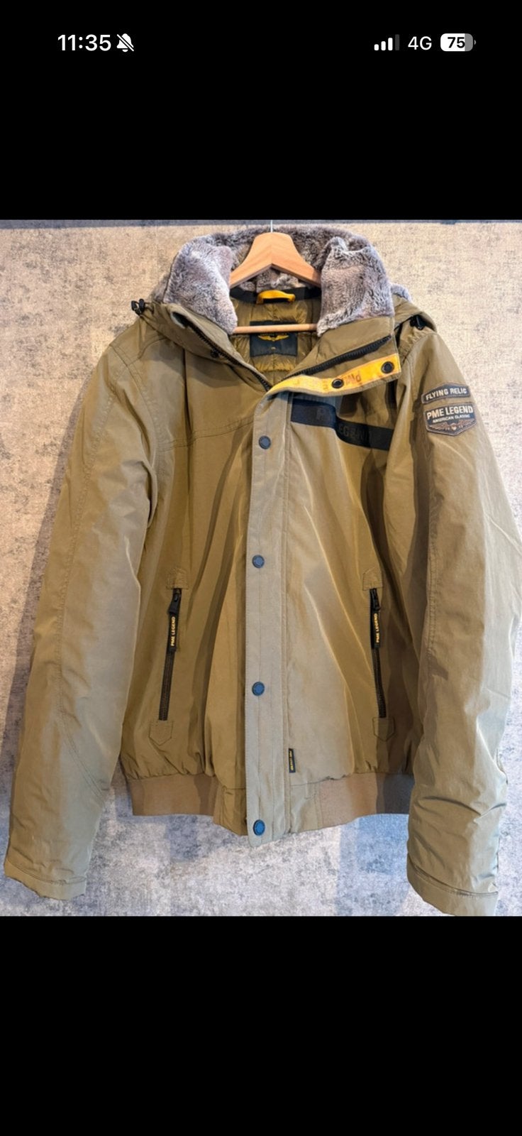 PME legend ICE striper winterjas, Kleding | Heren, Jassen | Winter, Ophalen, Zo goed als nieuw