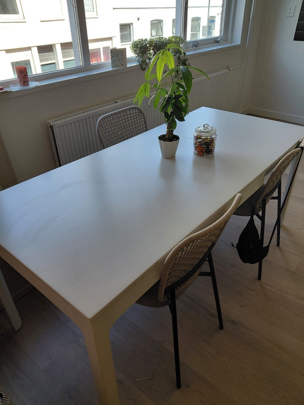 Ikea Ekedalen uitschuifbare tafel 120/180x80, Huis en Inrichting, Tafels | Eettafels, Ophalen, Gebruikt, 100 tot 150 cm, Modern, Scandinavisch
