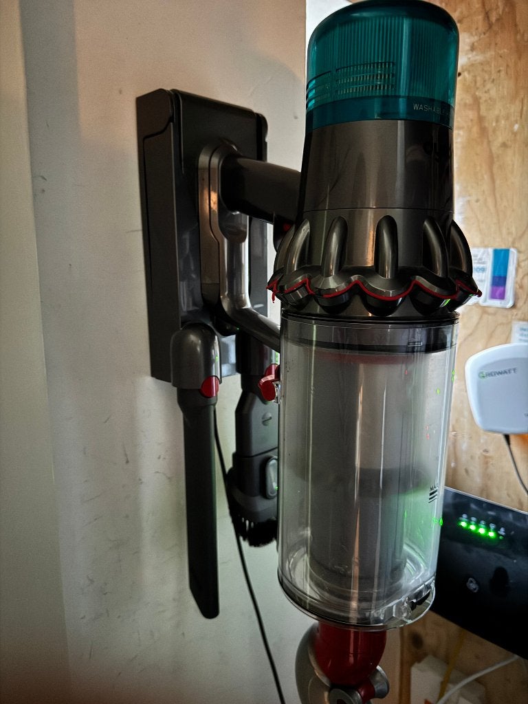 Dyson steelstofzuiger V15 Detect, Ophalen, Gebruikt, Geschikt voor tapijt, Dyson