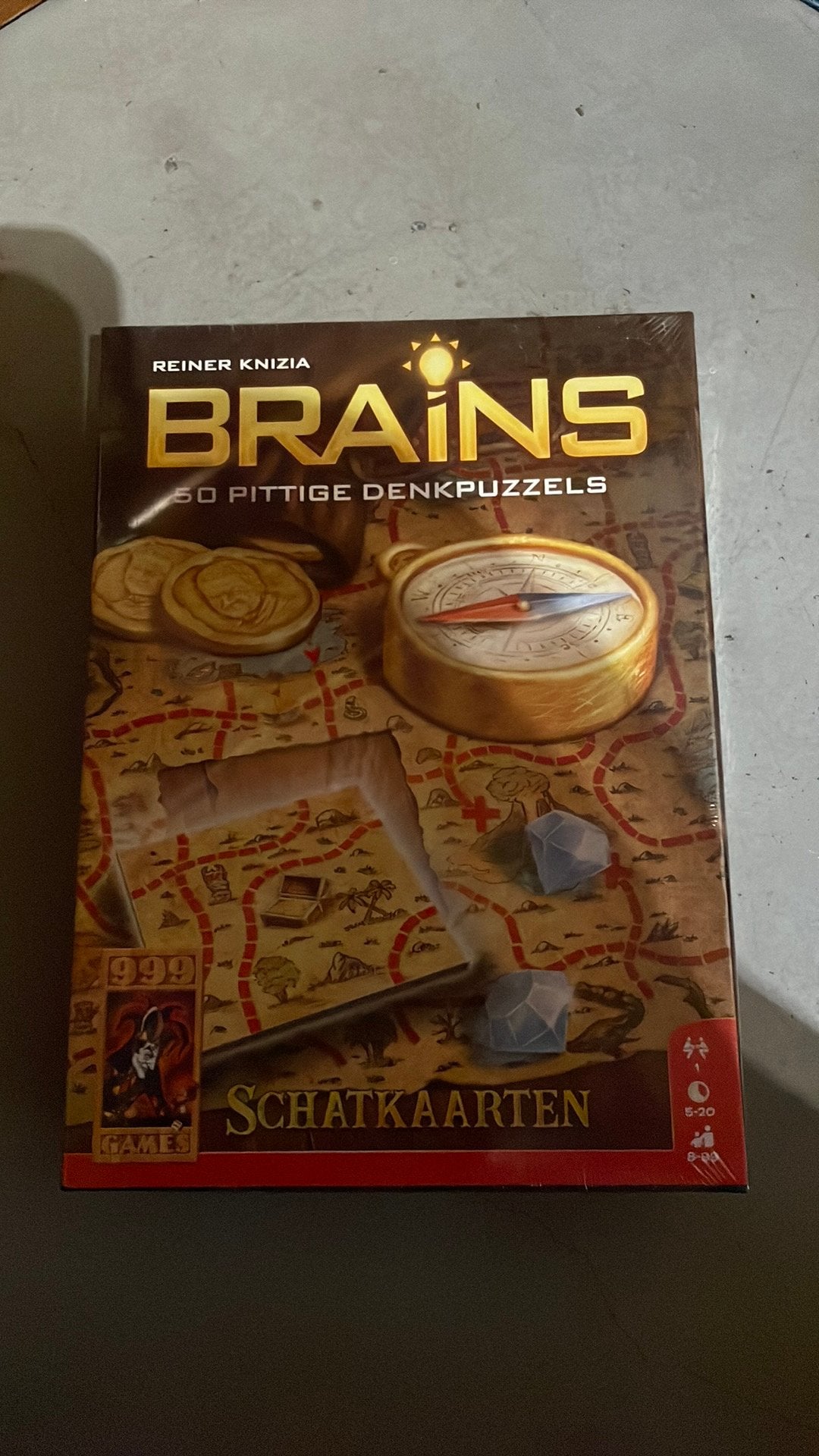 Brains schatkaarten nieuw in verpakking, Ophalen of Verzenden, Minder dan 500 stukjes, Nieuw, Overige typen