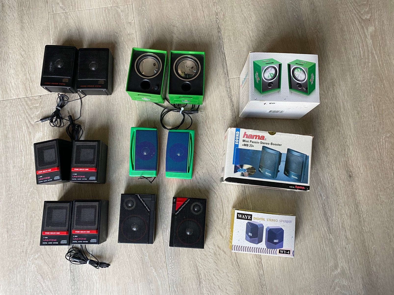 Retro Portable speakers voor oa Walkman ,Discman, Ophalen of Verzenden, Overige typen