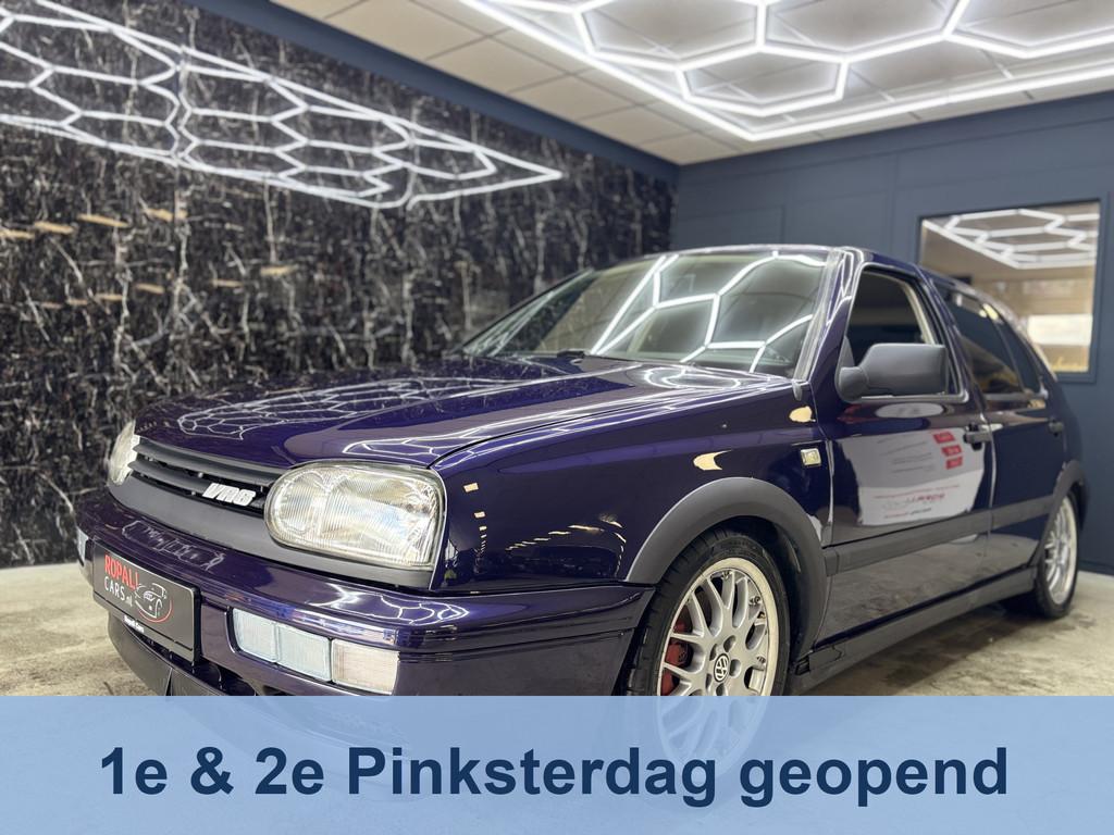 Volkswagen Golf 2.9 VR6 syncro (bj 1995), Stof, Zwart, Volkswagen, Bedrijf