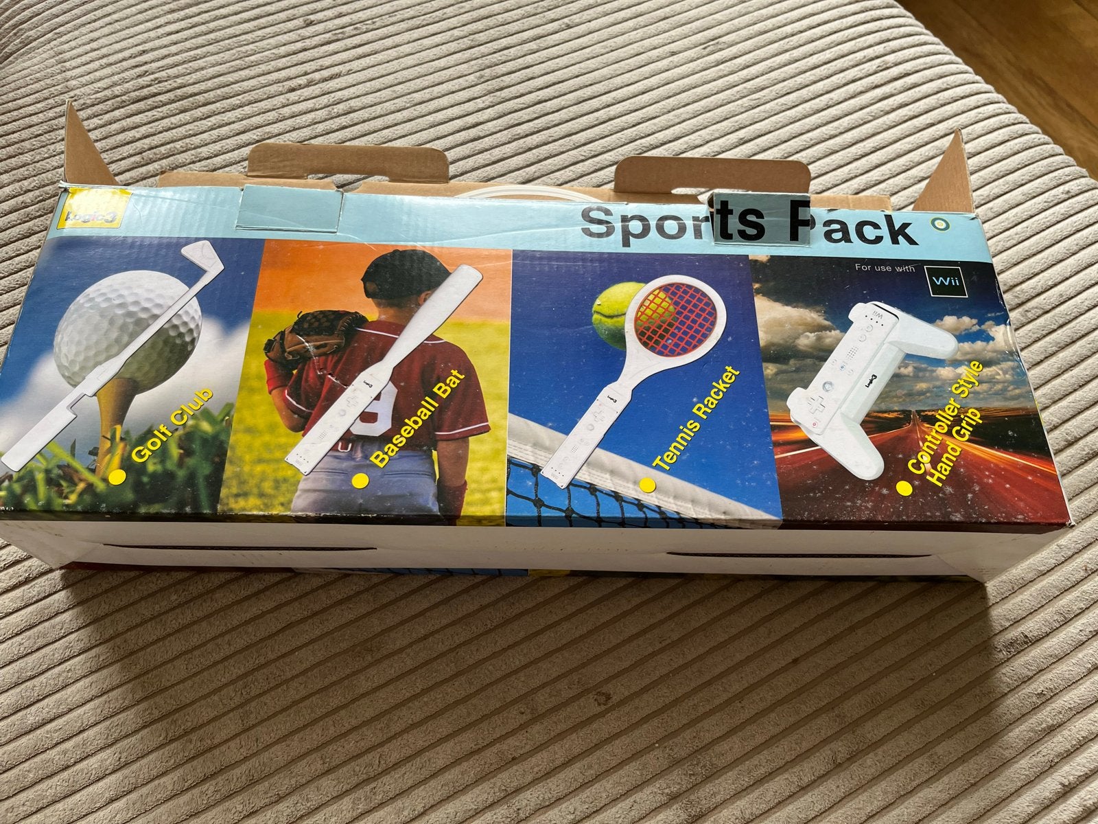 Wii Sports Pack Accessoires Set - Honkbal, Tennis, Golf, Ophalen, Nintendo, Nieuw, Overige merken