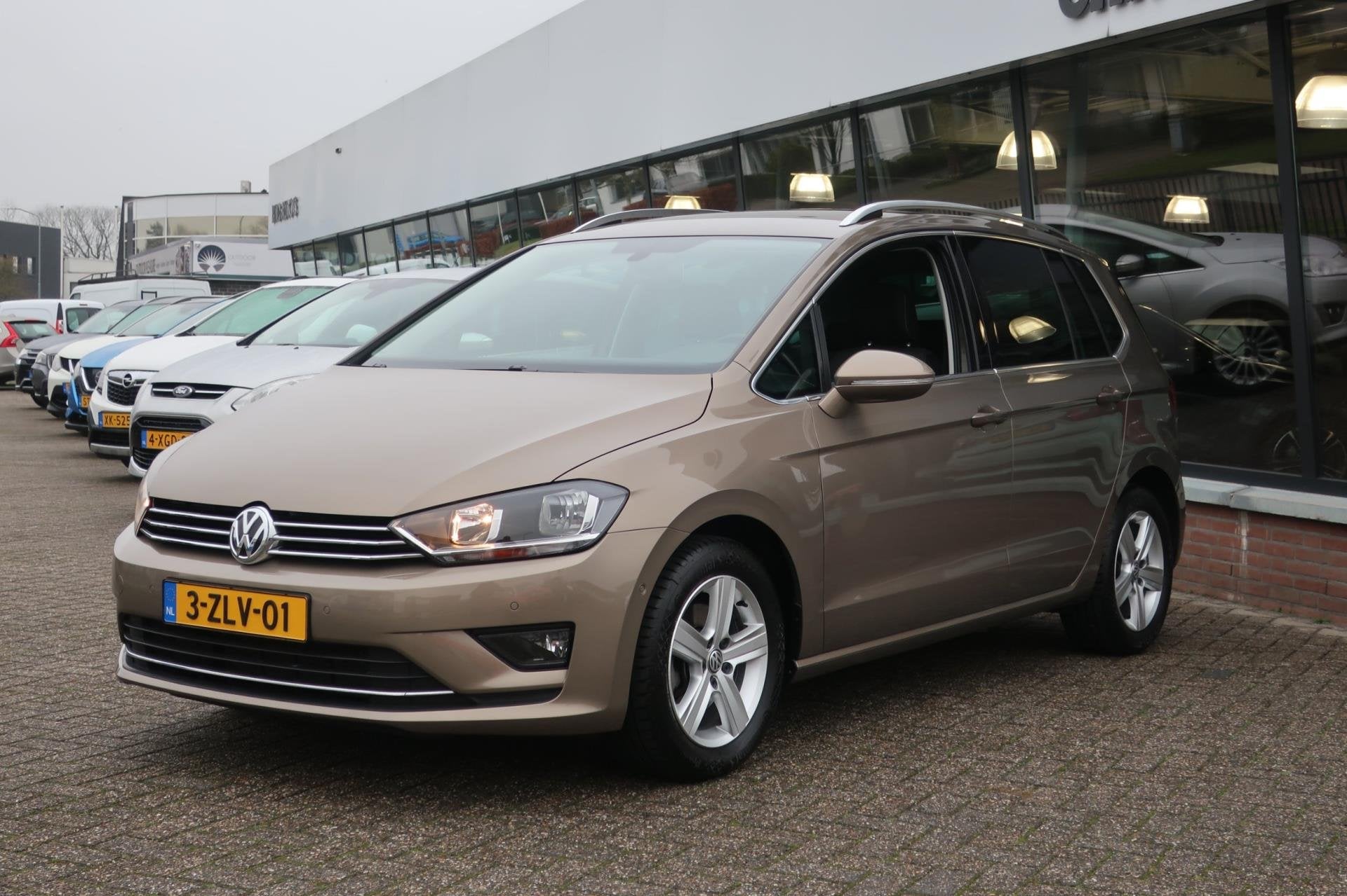 Volkswagen Golf Sportsvan 1.4 TSI Highline 2e EIG_ECC_CRUIS_, Auto's, Dealer onderhouden, 125 pk, Gebruikt, Euro 6