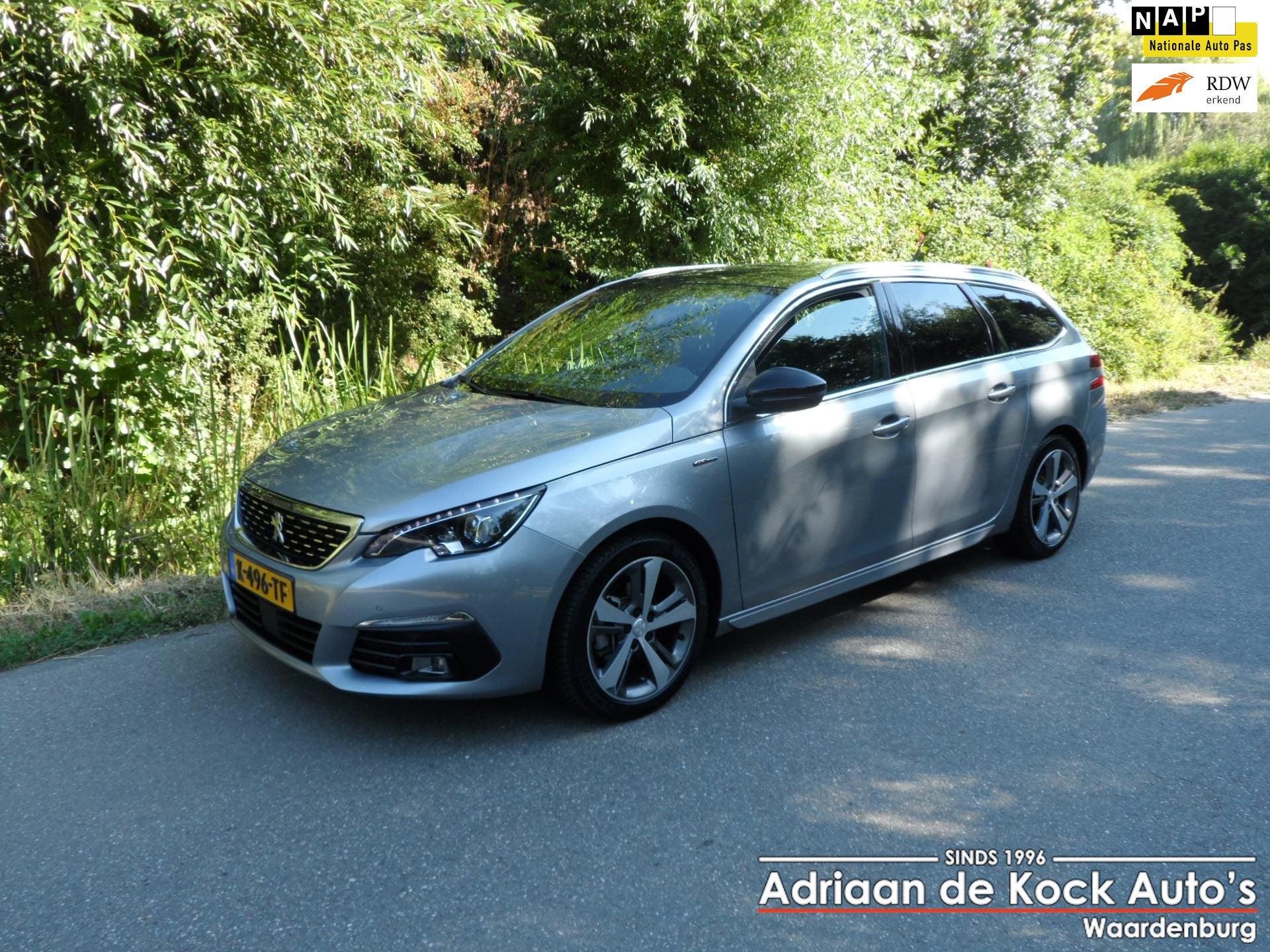 Peugeot 308 SW 1.2 PureTech GT-Line Avantage, Auto's, Peugeot, Voorwielaandrijving, Stof, Gebruikt, 1199 cc