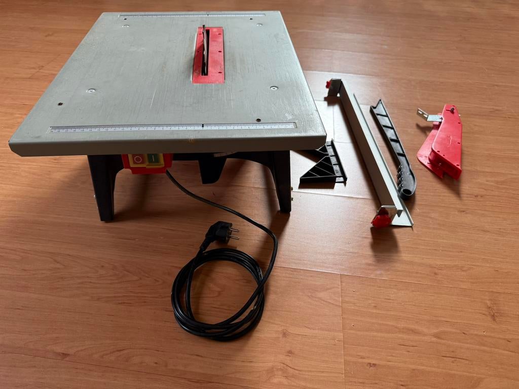 Topcraft TZB-205/720 zaagtafel| netjes en werkt prima, Doe-het-zelf en Verbouw, Gereedschap | Zaagmachines, Cirkelzaag, Ophalen of Verzenden