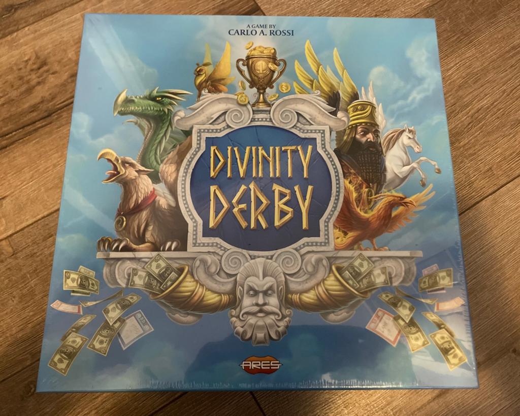 Divinty Derby bordspel (nieuw in seal), Ophalen of Verzenden, Zo goed als nieuw