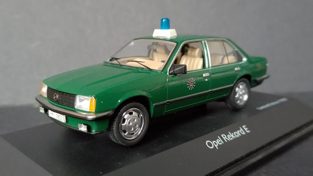 Opel Rekord E Polizei 1:43 Schuco Pol, Hobby en Vrije tijd, Modelauto's | 1:43, Auto, Verzenden, Werkstrasse 1 Fürth Germany, Nieuw