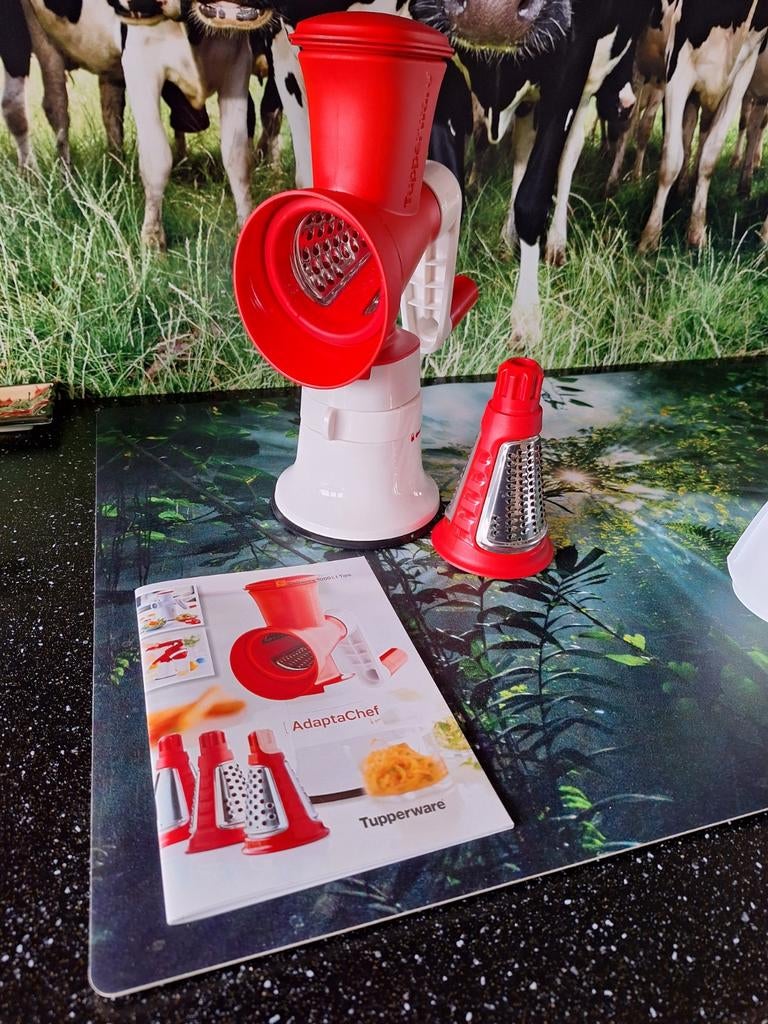 Tupperware Adapta Chef met diverse opzetstukken, Huis en Inrichting, Keuken | Tupperware, Ophalen of Verzenden, Zo goed als nieuw