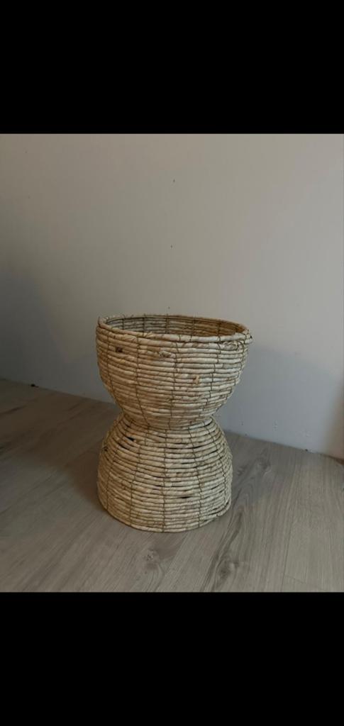 Bloempot, Ophalen, Nieuw, Rond, Riet
