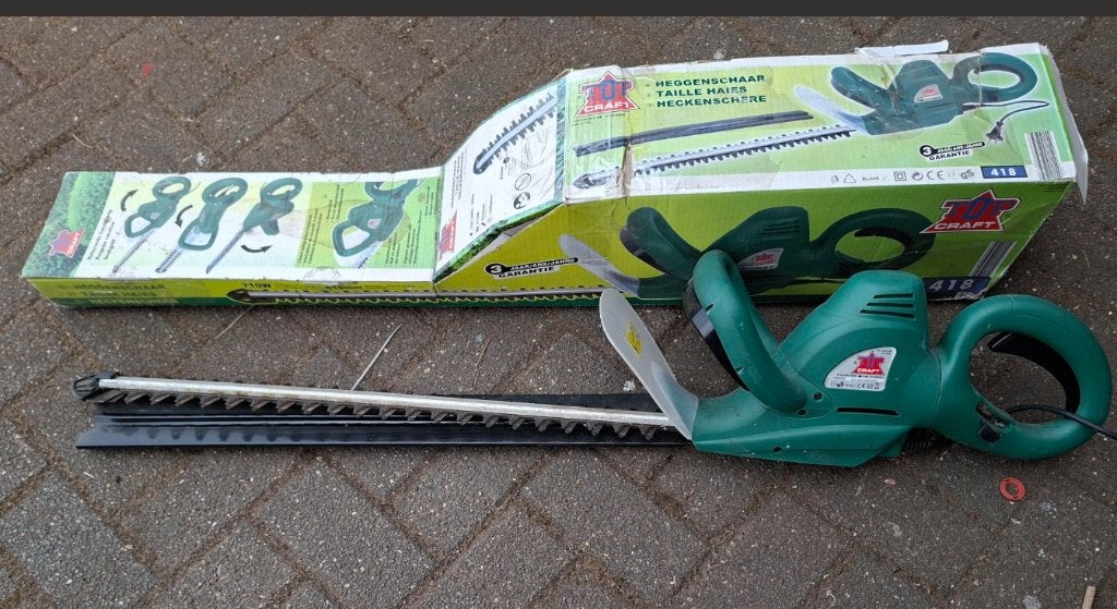 ELECTRISCHE HAAGSCHAAR//KLEINTUINHANDMATERIAAL, Ophalen of Verzenden, Zo goed als nieuw, Elektrisch