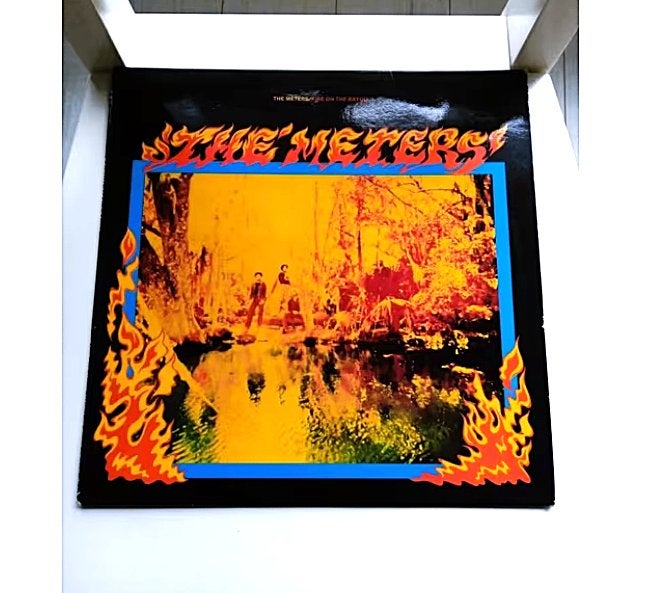 original lp-the meters- fire on the bayou-first press*1975*, LP, Overige genres, Ophalen of Verzenden, Zo goed als nieuw