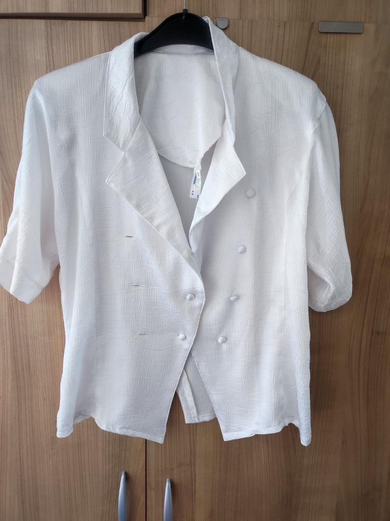 Vintage 90's bloesje maat M, Ophalen of Verzenden, Zo goed als nieuw, Maat 38/40 (M)