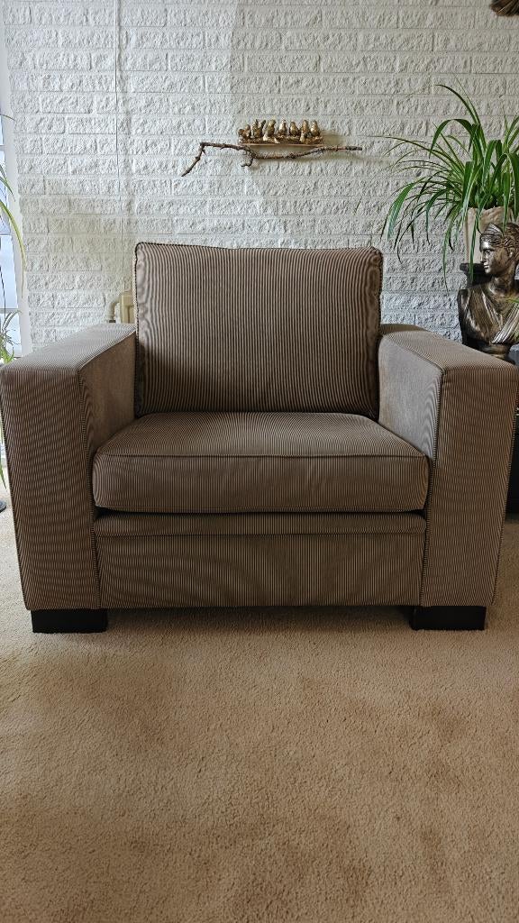 love seat/ fauteuil, Ophalen, Gebruikt, 75 tot 100 cm, 75 tot 100 cm