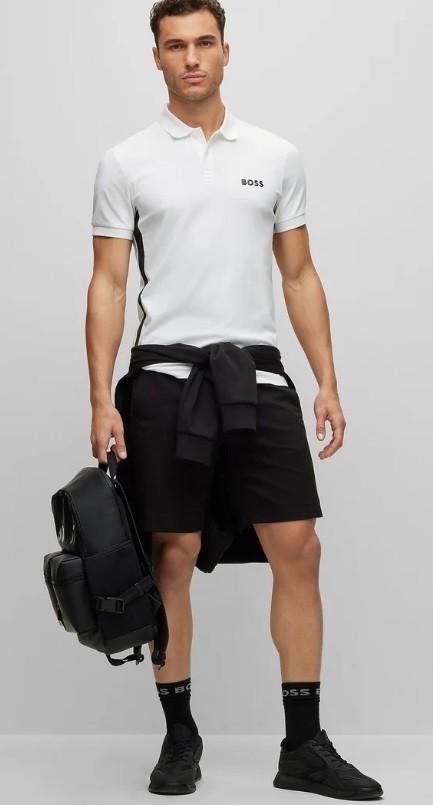 Hugo Boss zgan polo wit +logo zijkant Paule mirror 3XL 45171, Kleding | Heren, Polo's, ., Wit, Hugo Boss, Overige maten