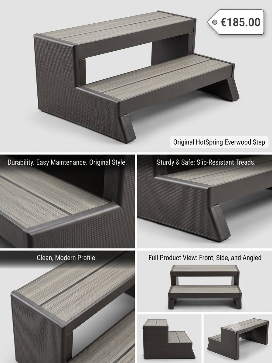 Origineel HotSpring Highlife® Collection Trapje Coastal Grey, Ophalen, Gebruikt