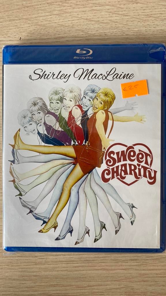 Sweet charity blu ray NIEUW, Cd's en Dvd's, Ophalen of Verzenden, Nieuw in verpakking, Klassiekers