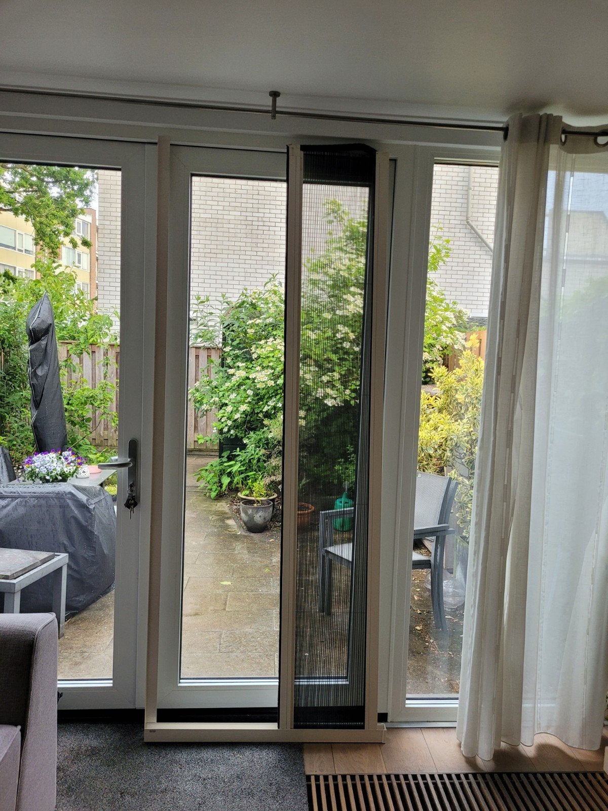 plissé hordeur, Huis en Inrichting, Stoffering | Gordijnen en Lamellen, Ophalen, Zo goed als nieuw, 90 cm, 230 cm