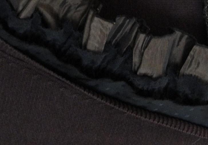 Donkerbruin vestje met zwart bronzen glanzende kraag M/ 40, Ophalen of Verzenden, Zo goed als nieuw, Maat 38/40 (M), Bruin