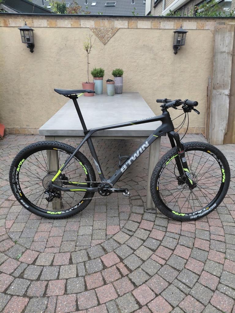 Rockrider xc carbon hardtail xl sram gx rockshox reba, Fietsen en Brommers, Fietsen | Mountainbikes en ATB, 57 cm of meer, Ophalen
