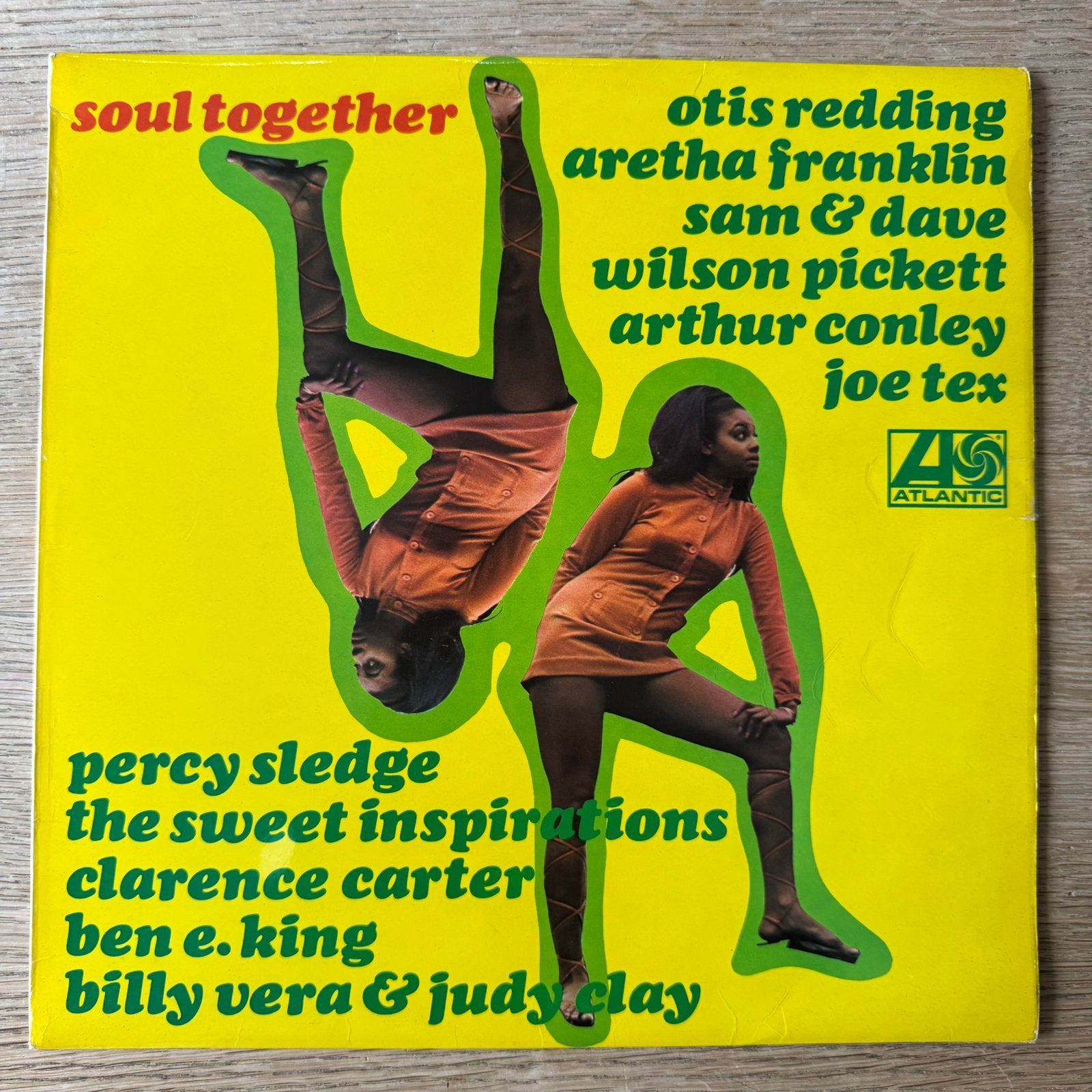 Soul Together Otis Artetha Wilson Ben E King LP Vinyl 1969, LP, Gebruikt, Ophalen of Verzenden, 12 inch