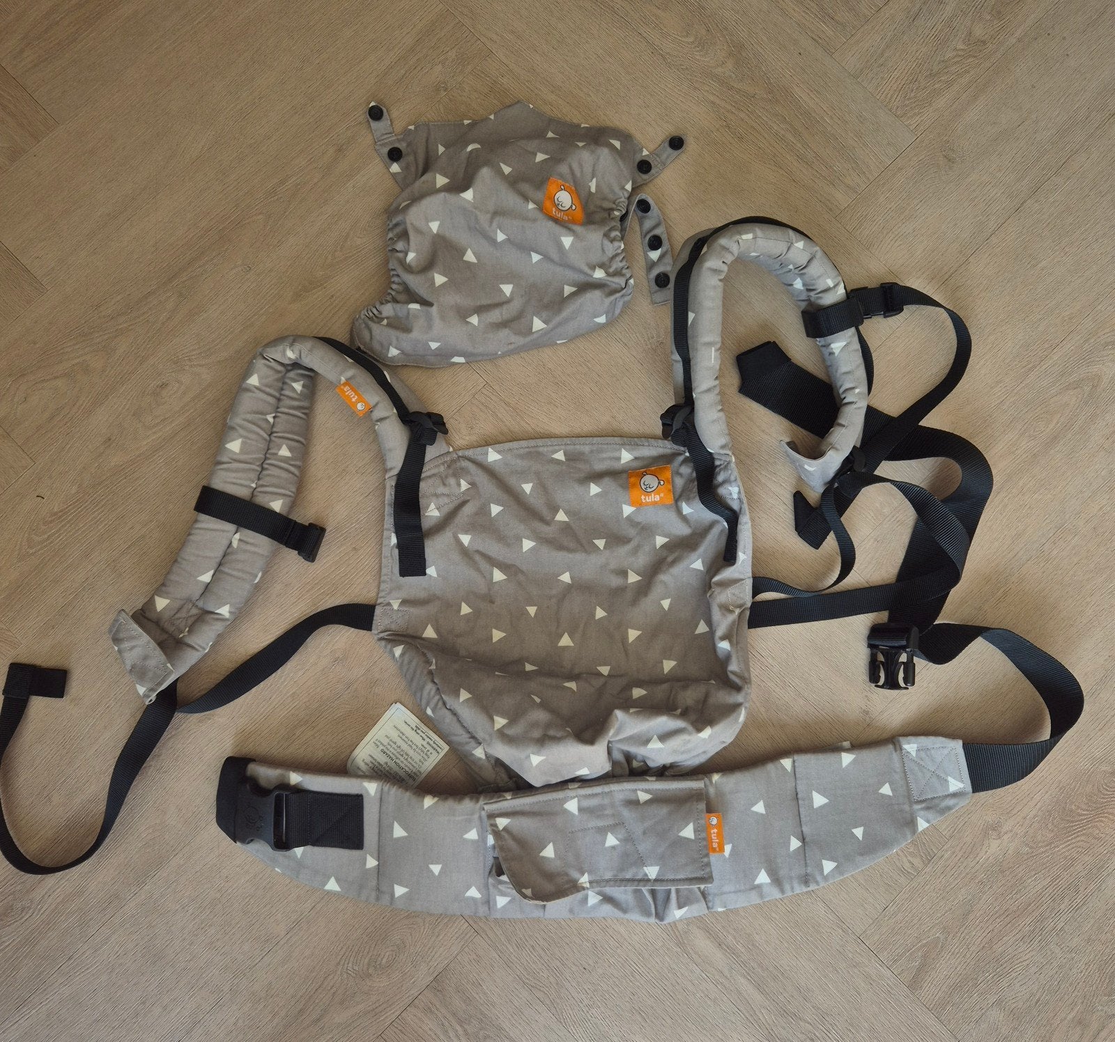 Tula draagzak met driehoekjes patroon, Kinderen en Baby's, Babydragers en Draagdoeken, Ophalen