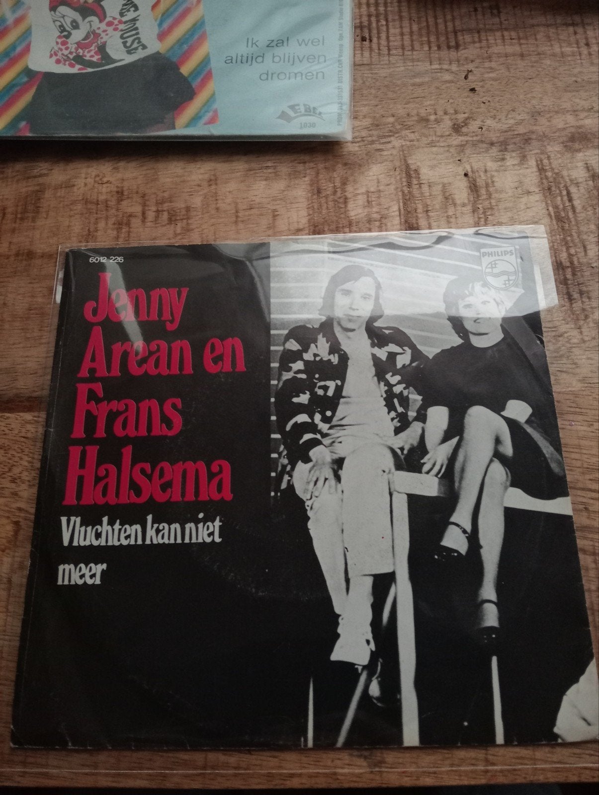 Jenny arean en Frans Halsema - vluchten kan niet meer, Ophalen of Verzenden, Zo goed als nieuw, Overige formaten, Levenslied of Smartlap