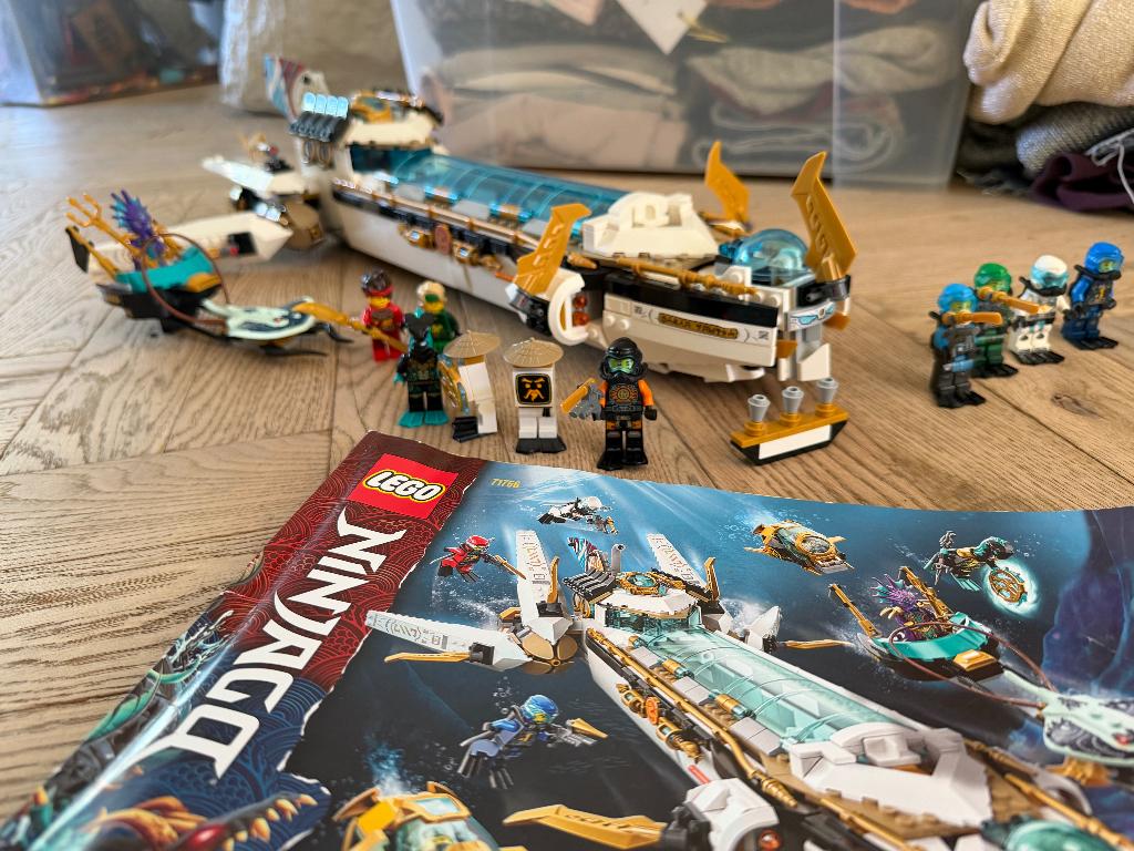 LEGO Ninjago Hydro Bounty 71756 Submarine, Verzenden, Lego, Zo goed als nieuw, Inclusief minifiguren