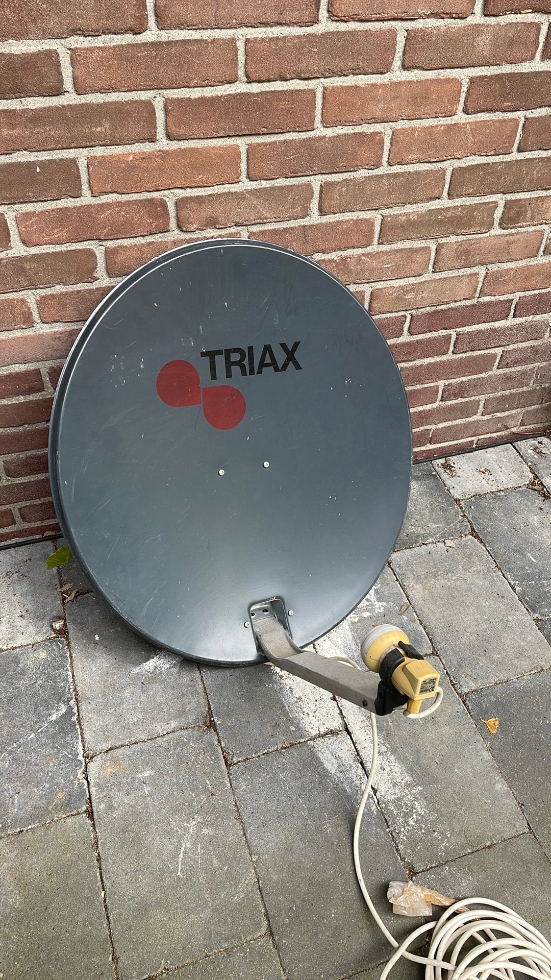 Triax schotelantenne, Audio, Tv en Foto, Schotelantennes, Ophalen, Gebruikt, Overige merken