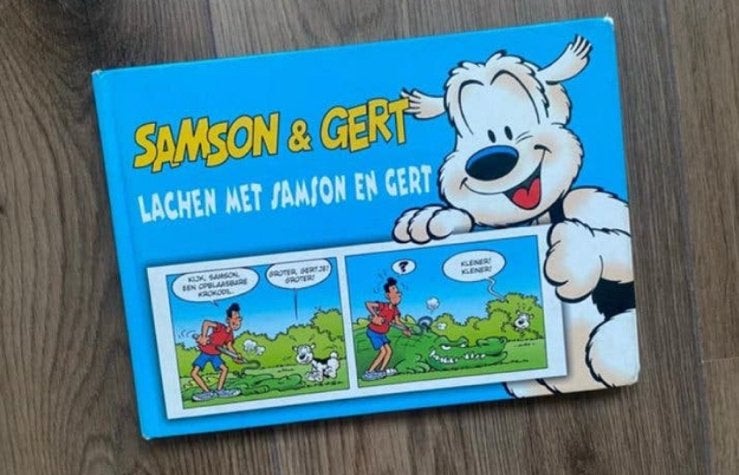 Lachen met Samson en Gert (strip) AVI M4 E4, Ophalen of Verzenden, Gelezen, Non-fictie