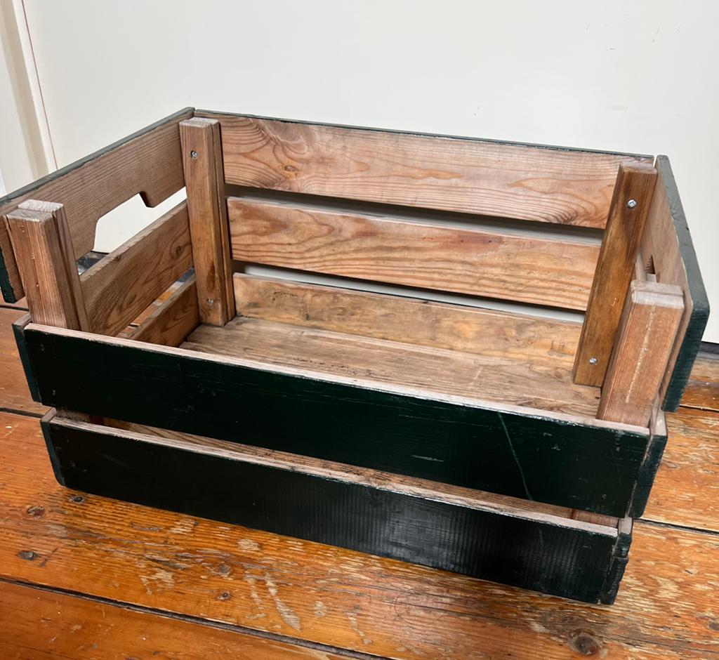 Houten kistje, Huis en Inrichting, Woonaccessoires | Kisten, Ophalen, Zo goed als nieuw, Minder dan 50 cm