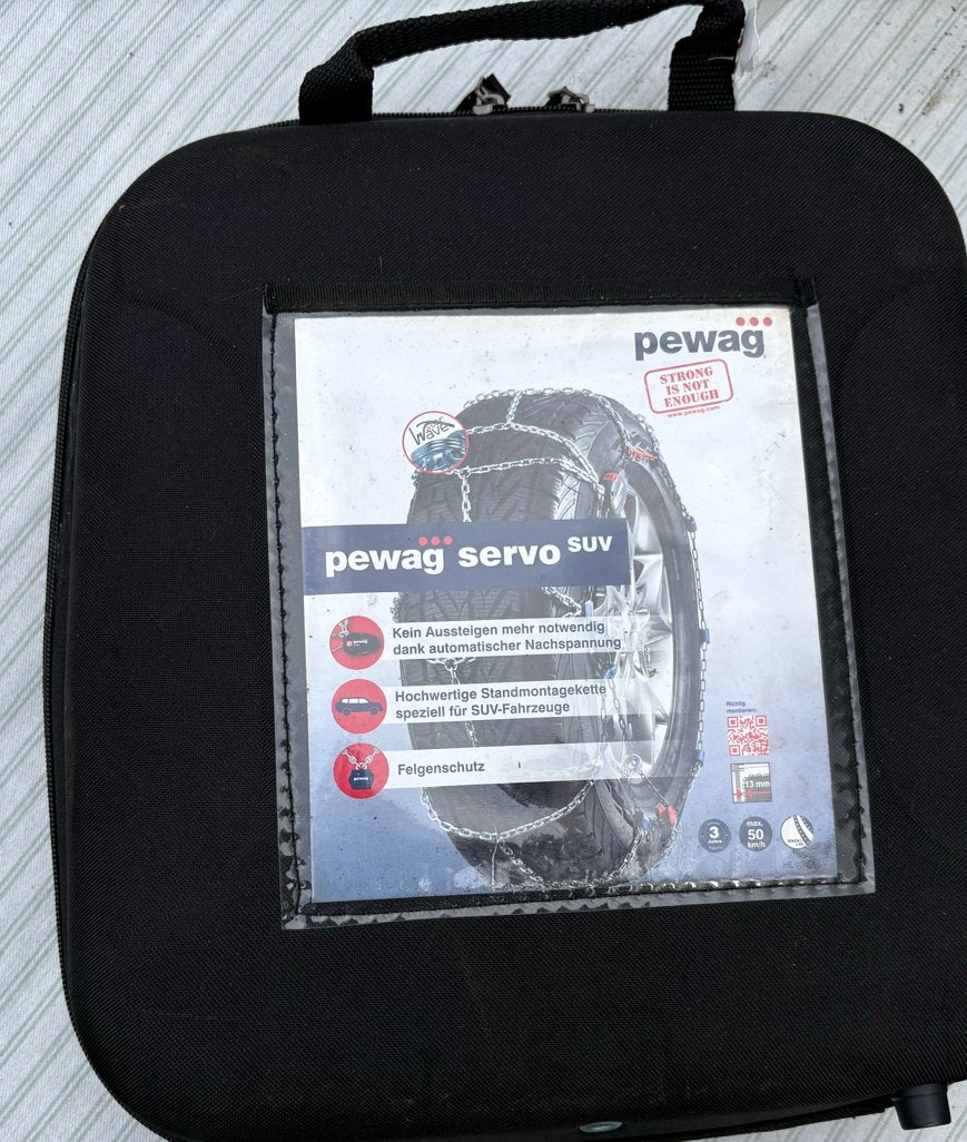 Pewag Servo SUV RSV 81A sneeuwkettingen, Auto diversen, Sneeuwkettingen, Ophalen of Verzenden, Zo goed als nieuw